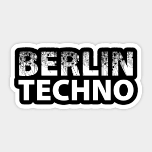 Berlin Techno Sticker